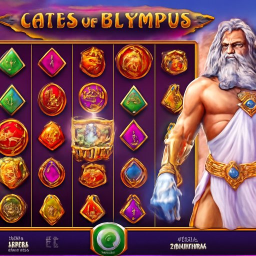 PK666 Gates of Olympus اسکرین